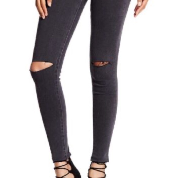 Levi’s 710 Super Skinny Gray Jeans - Picture 2 of 3